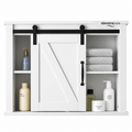 stienstrajoure Wall-Mounted Bathroom Storage Cabinet with Sliding Door